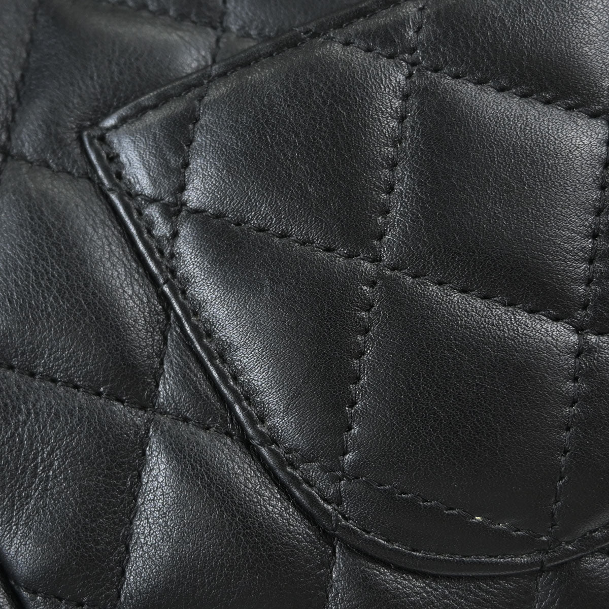 Chanel Black Calfskin Cambon Ligne Handbag