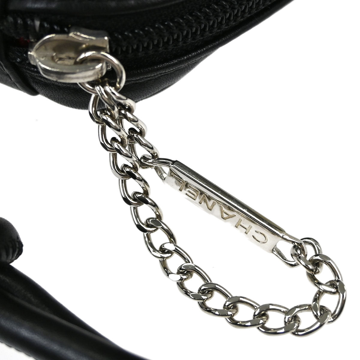 Chanel Black Calfskin Cambon Ligne Handbag