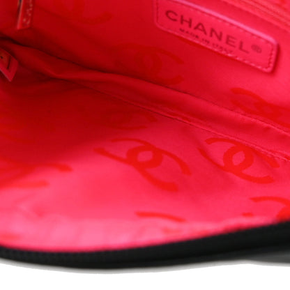 Chanel Black Calfskin Cambon Ligne Handbag