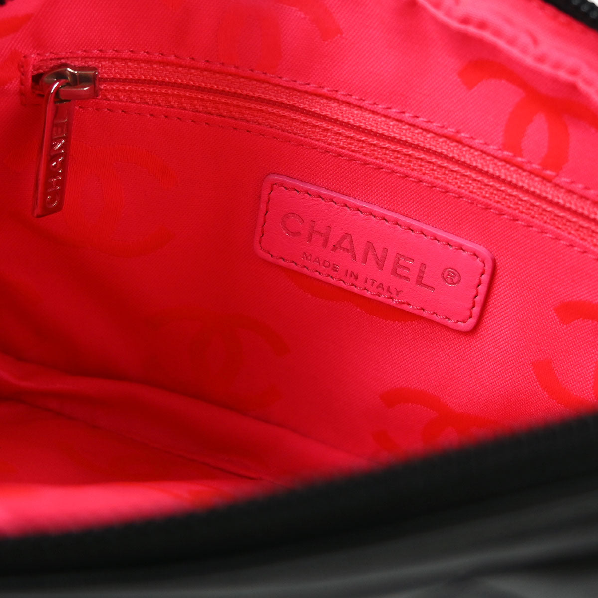Chanel Black Calfskin Cambon Ligne Handbag