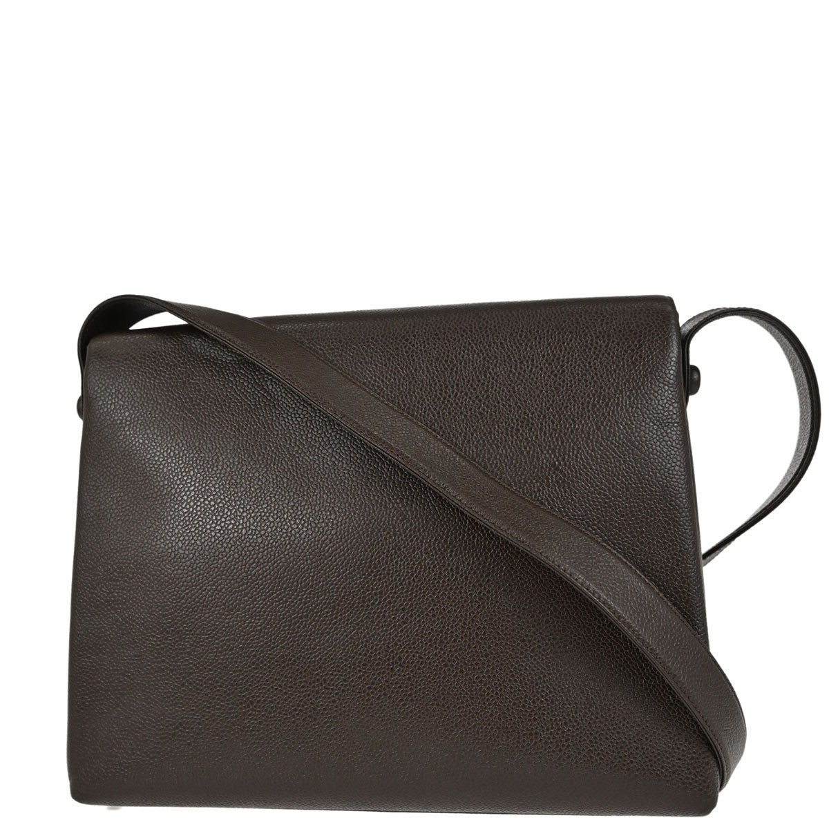 Chanel Brown Caviar Skin Shoulder Bag