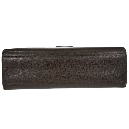 Chanel Brown Caviar Skin Shoulder Bag