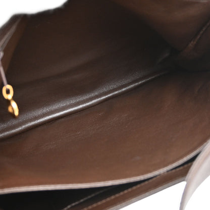 Chanel Brown Caviar Skin Shoulder Bag