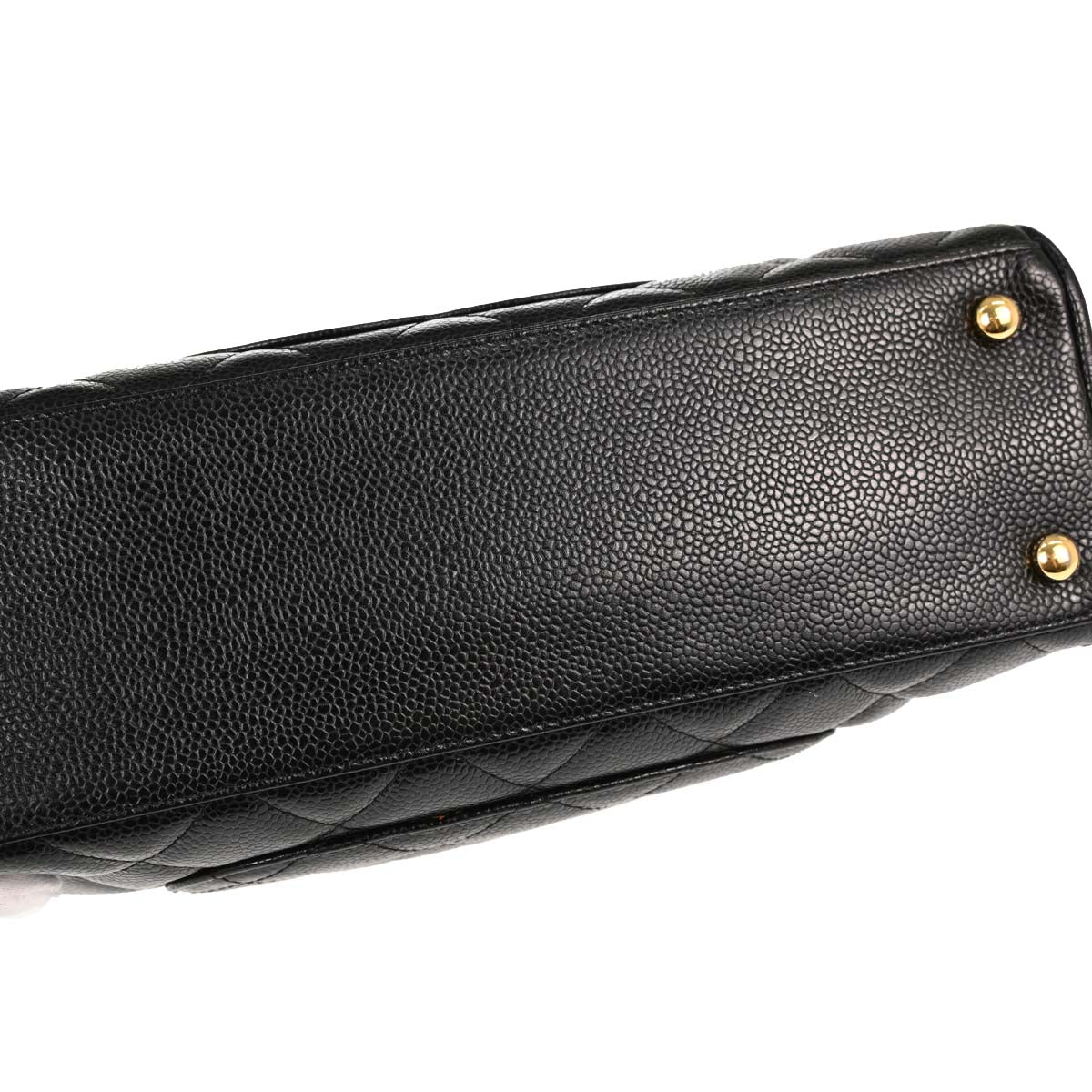 Chanel 2004-2005 Black Caviar Skin Bowling Bag 27