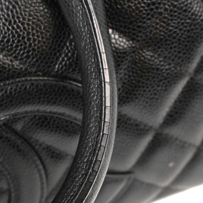 Chanel 2004-2005 Black Caviar Skin Bowling Bag 27