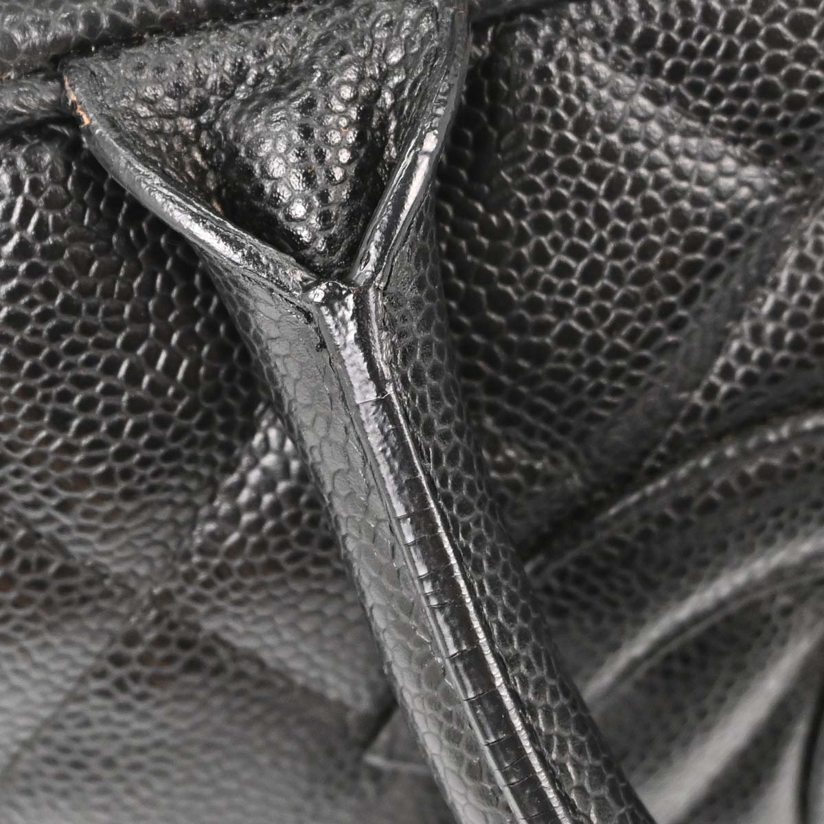 Chanel 2004-2005 Black Caviar Skin Bowling Bag 27