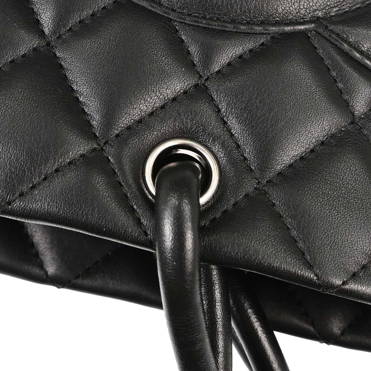 Chanel Black Calfskin Cambon Ligne Tote Handbag