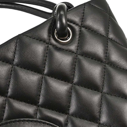 Chanel Black Calfskin Cambon Ligne Tote Handbag