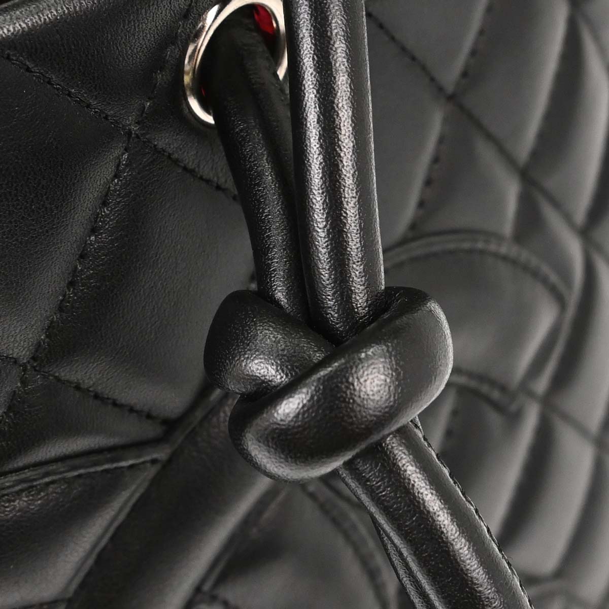 Chanel Black Calfskin Cambon Ligne Tote Handbag