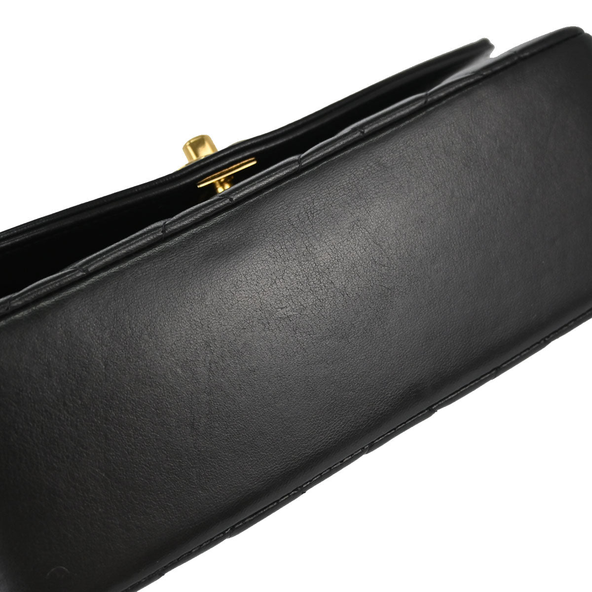 Chanel Black Lambskin Small Diana Shoulder Bag
