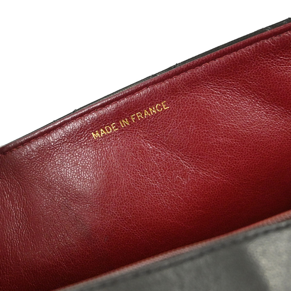 Chanel 1994-1996 Black Lambskin Medium Diana Shoulder Bag