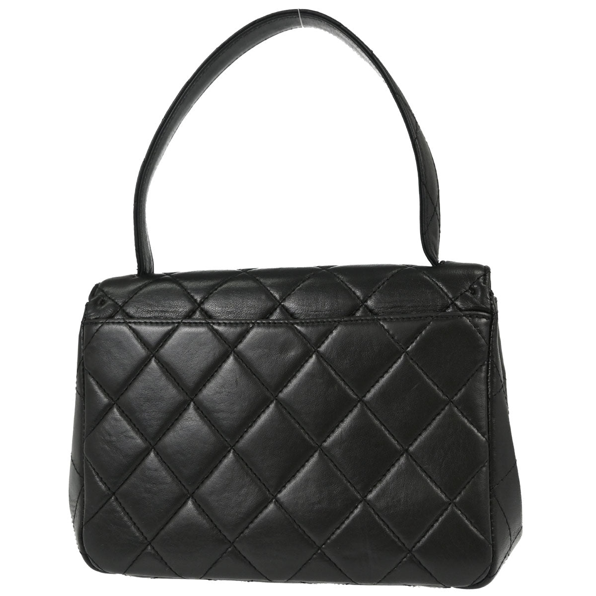 Chanel 1996-1997 Black Lambskin Handbag