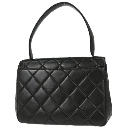 Chanel 1996-1997 Black Lambskin Handbag