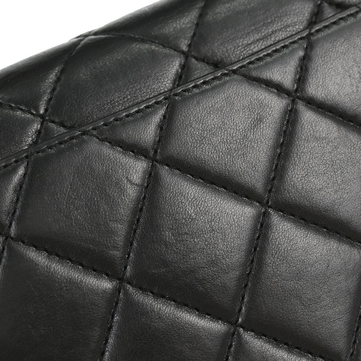 Chanel 1996-1997 Black Lambskin Handbag