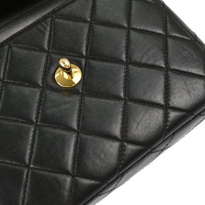 Chanel 1996-1997 Black Lambskin Handbag