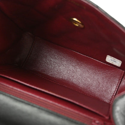 Chanel 1996-1997 Black Lambskin Handbag