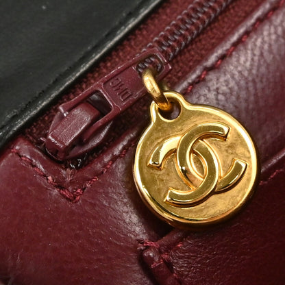 Chanel 1996-1997 Black Lambskin Handbag
