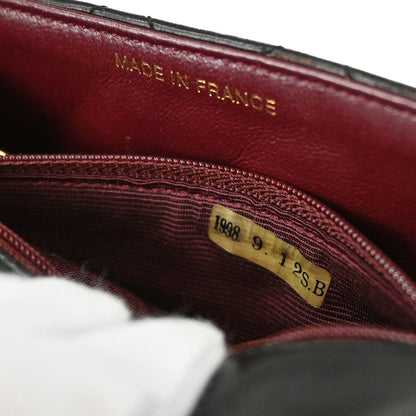 Chanel 1996-1997 Black Lambskin Handbag