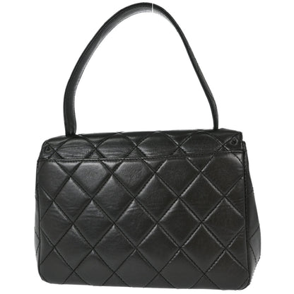 Chanel 1996-1997 Black Lambskin Handbag