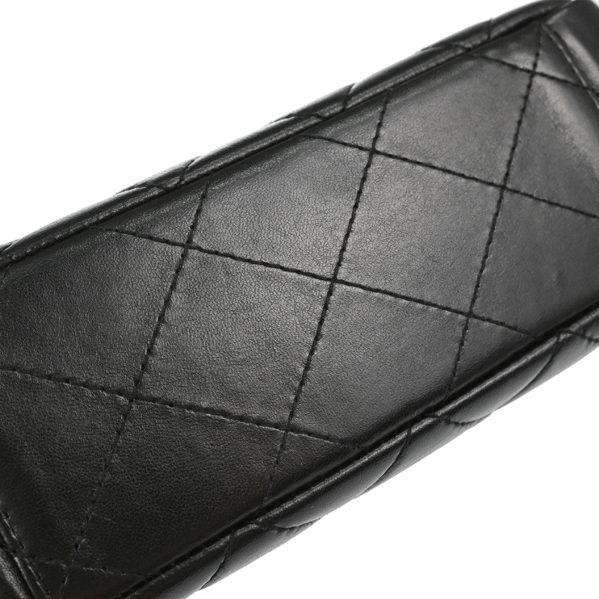 Chanel 1996-1997 Black Lambskin Handbag