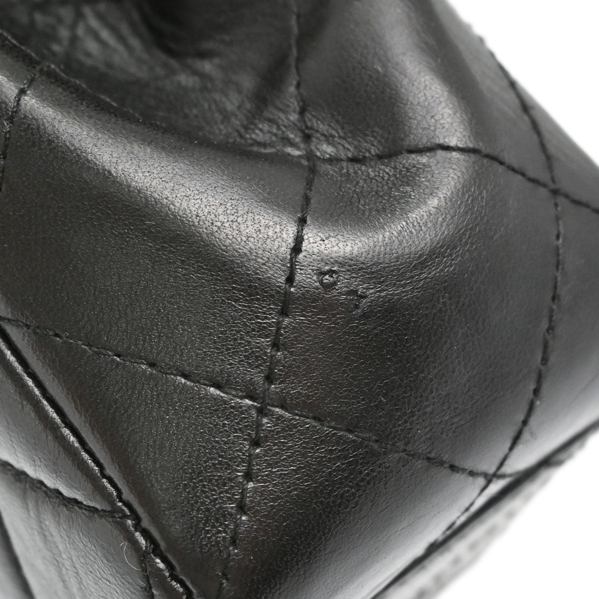 Chanel 1996-1997 Black Lambskin Handbag