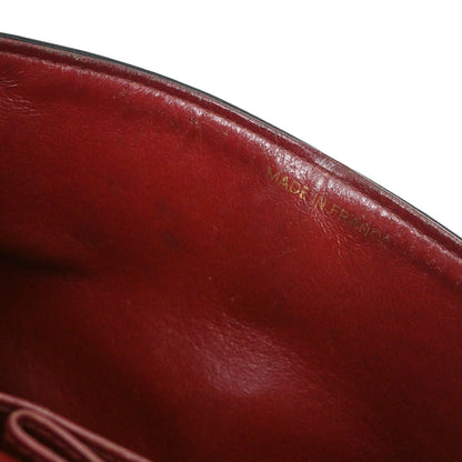 Chanel 1991-1994 Black Lambskin Small Double Flap Shoulder Bag