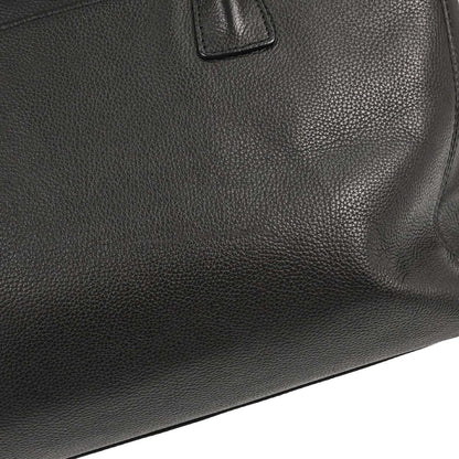 Chanel 2012-2013 Black Calfskin Executive Cerf Tote Bag