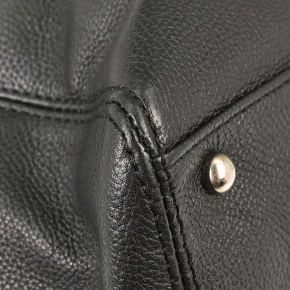 Chanel 2012-2013 Black Calfskin Executive Cerf Tote Bag