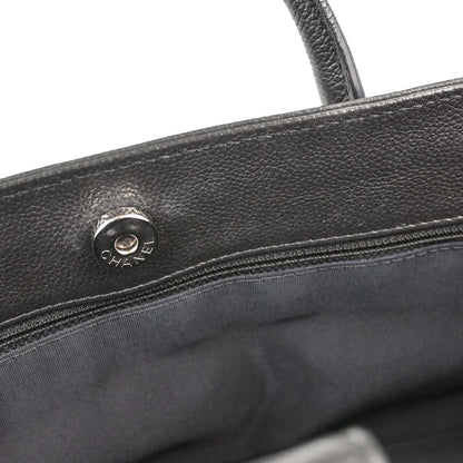 Chanel 2012-2013 Black Calfskin Executive Cerf Tote Bag