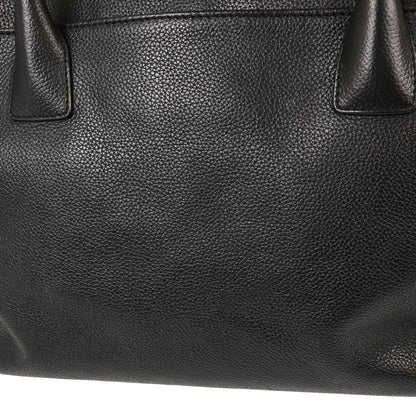 Chanel 2012-2013 Black Calfskin Executive Cerf Tote Bag