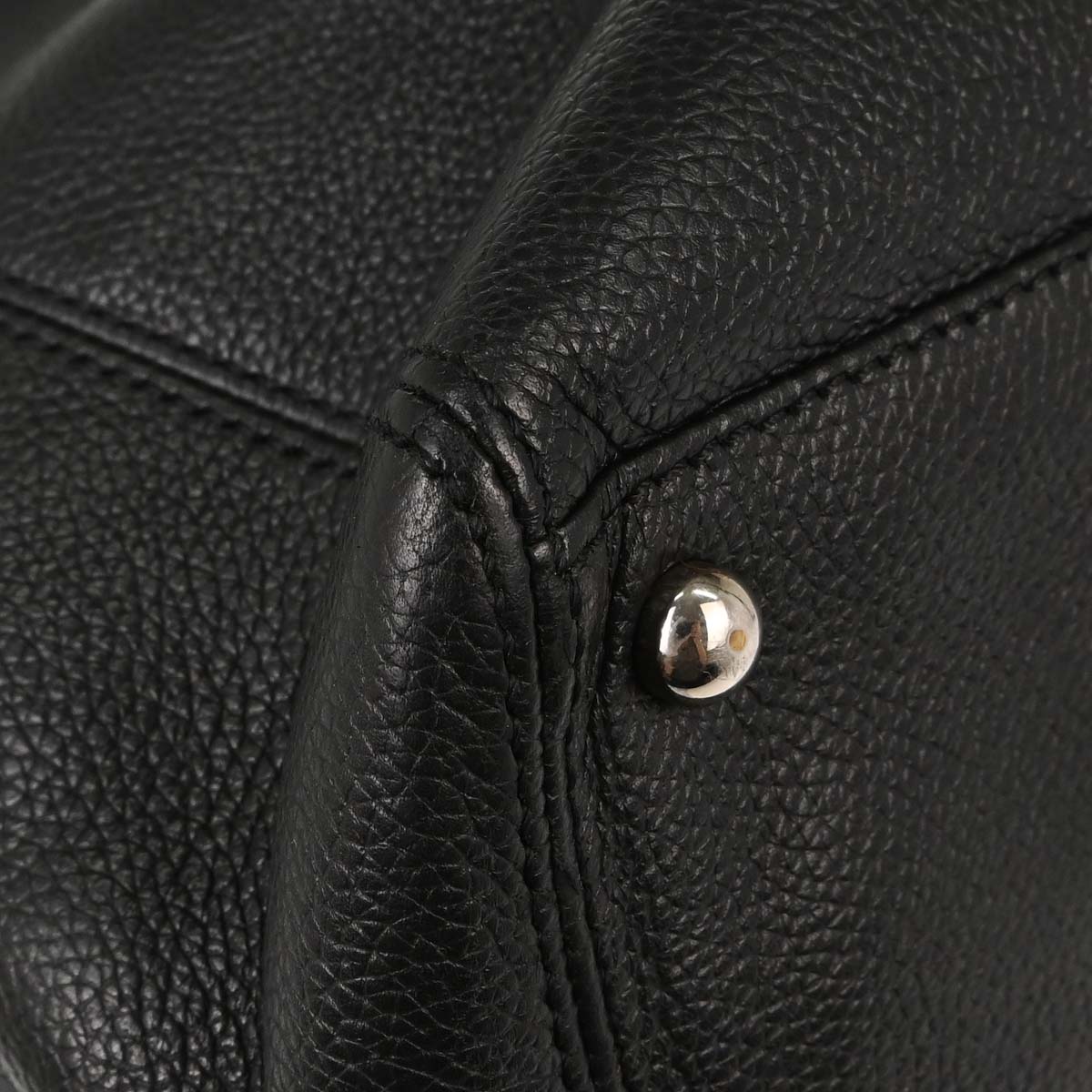 Chanel 2012-2013 Black Calfskin Executive Cerf Tote Bag