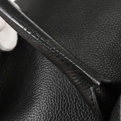 Chanel 2012-2013 Black Calfskin Executive Cerf Tote Bag