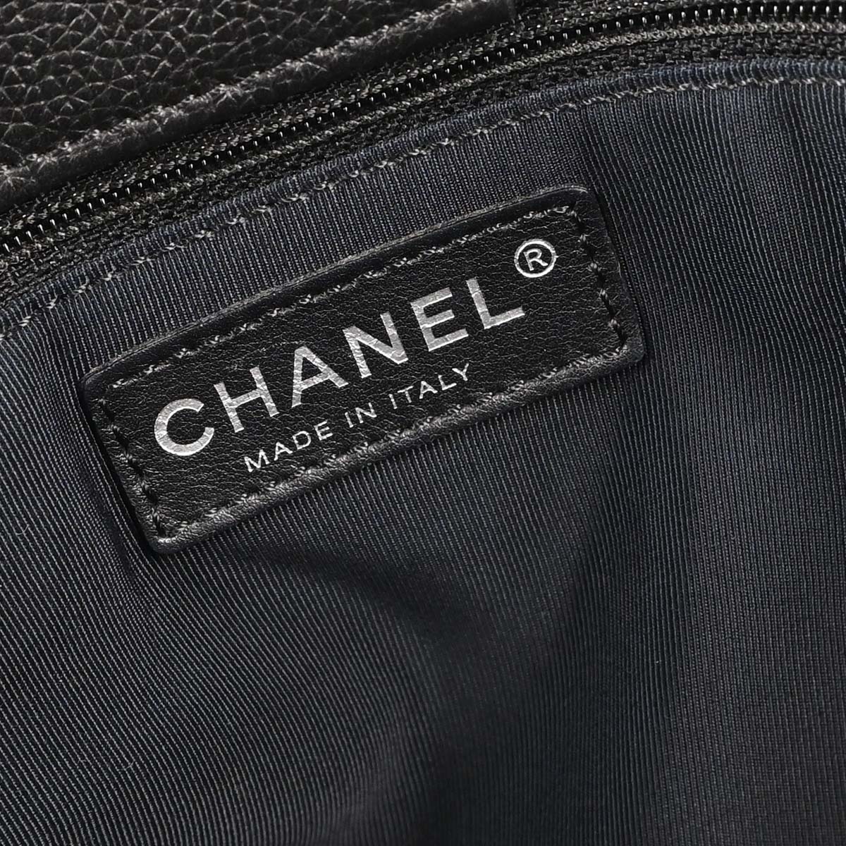 Chanel 2012-2013 Black Calfskin Executive Cerf Tote Bag