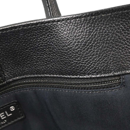 Chanel 2012-2013 Black Calfskin Executive Cerf Tote Bag