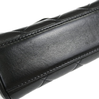 Chanel Black Lambskin Chain Shoulder Bag