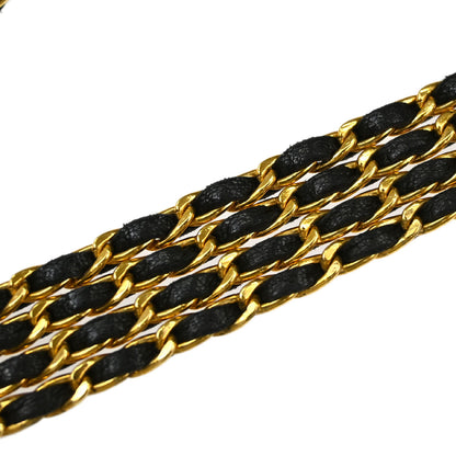 Chanel Black Lambskin Chain Shoulder Bag