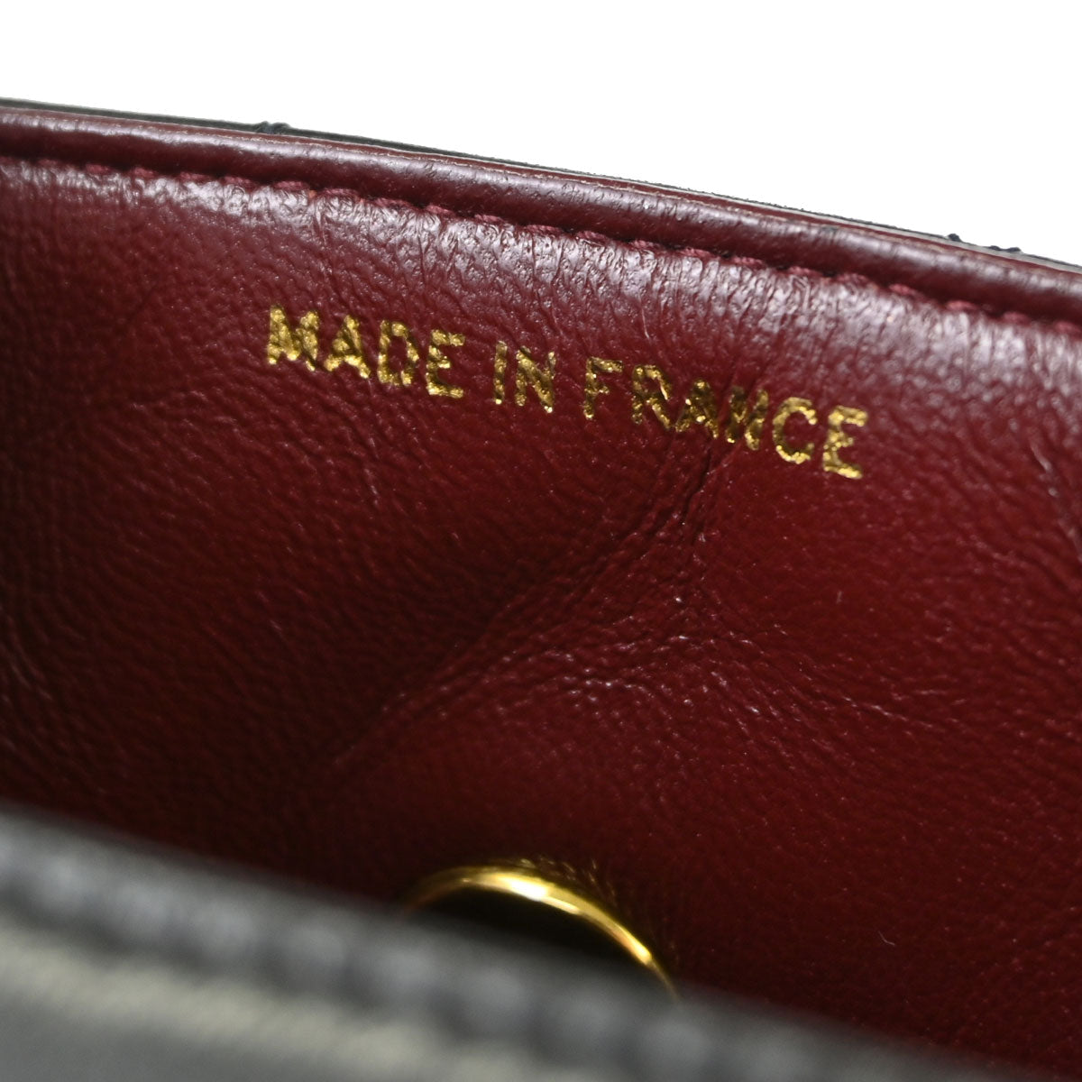 Chanel Black Lambskin Chain Shoulder Bag