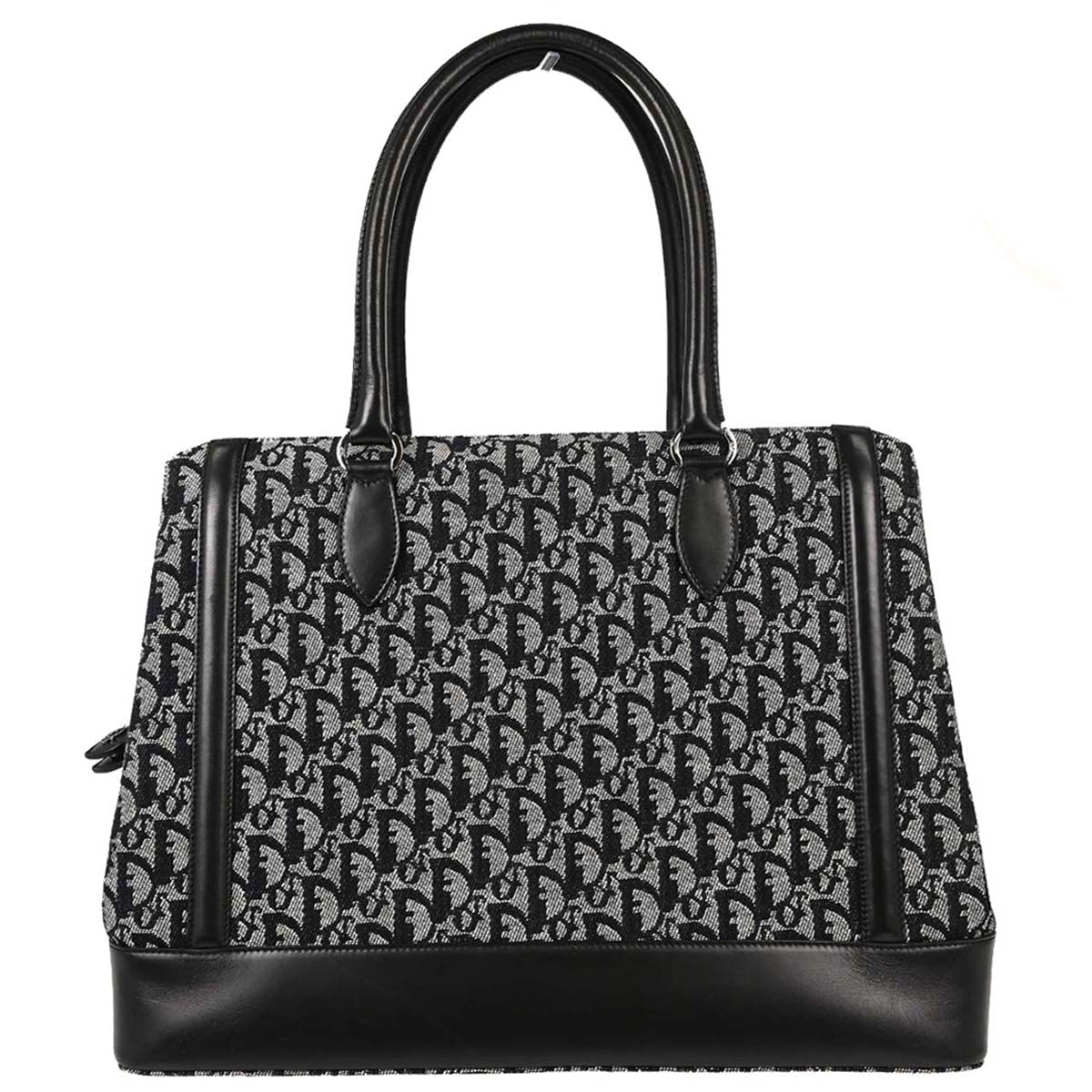 Christian Dior Black Trotter Duffle Handbag