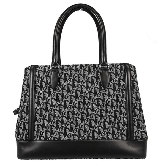 Christian Dior Black Trotter Duffle Handbag
