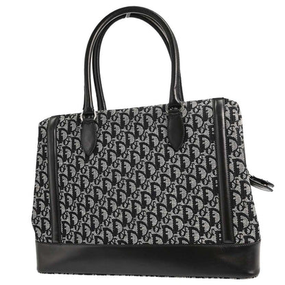 Christian Dior Black Trotter Duffle Handbag
