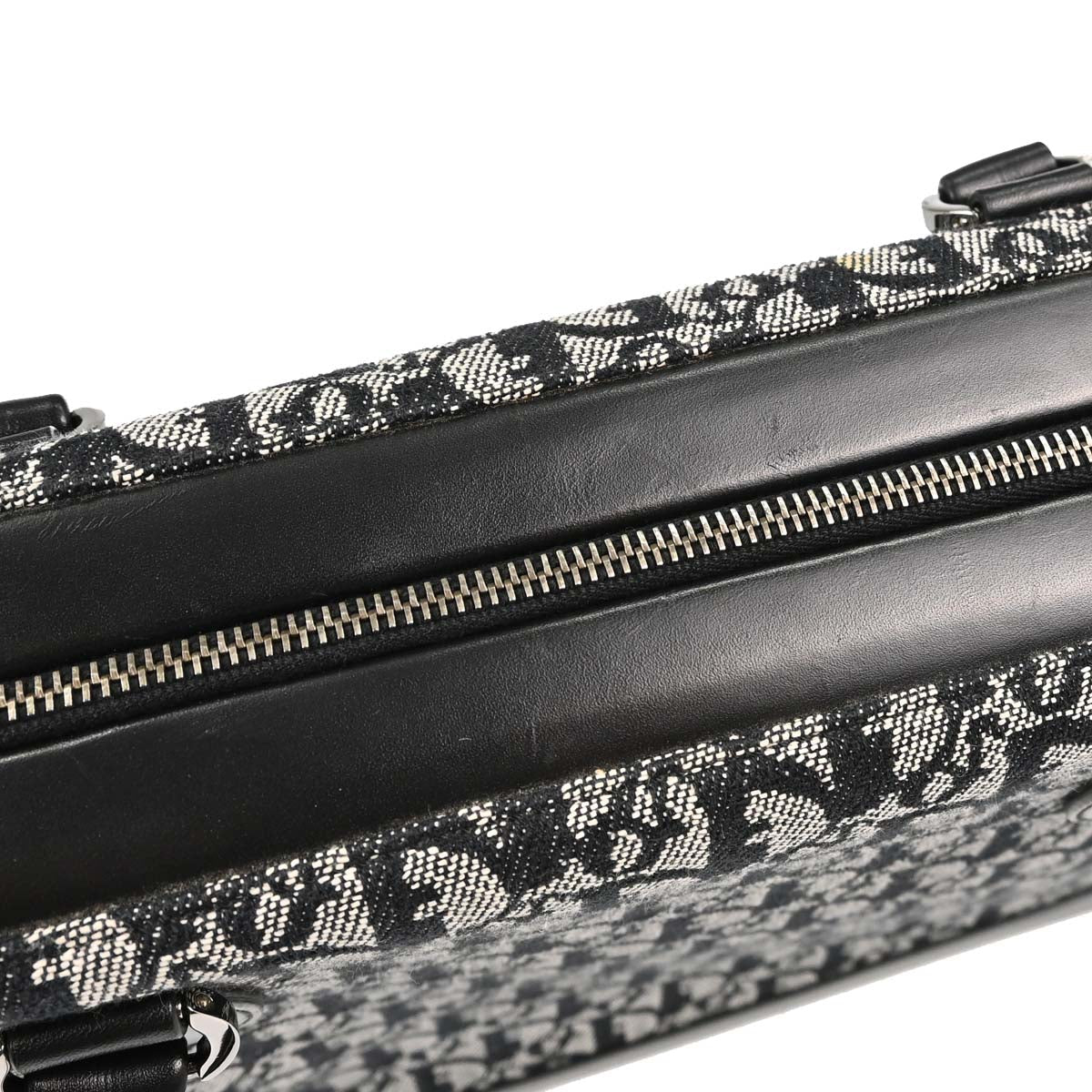 Christian Dior Black Trotter Duffle Handbag