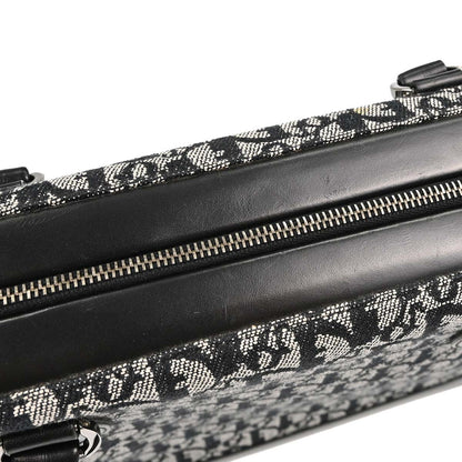 Christian Dior Black Trotter Duffle Handbag