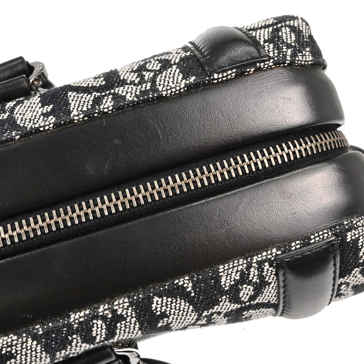 Christian Dior Black Trotter Duffle Handbag