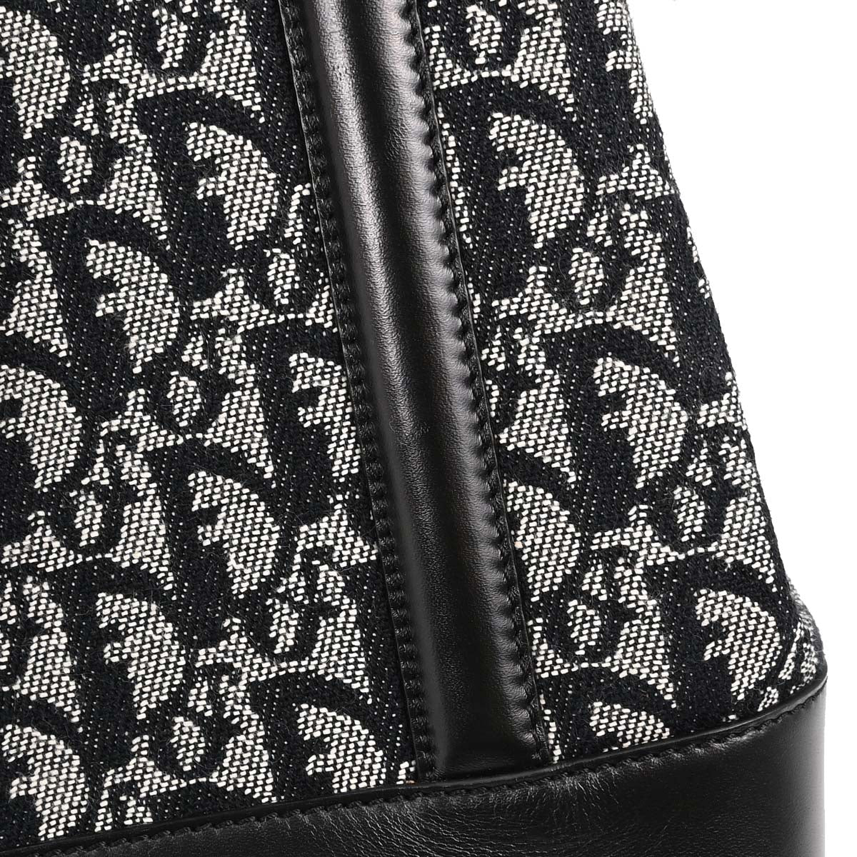 Christian Dior Black Trotter Duffle Handbag