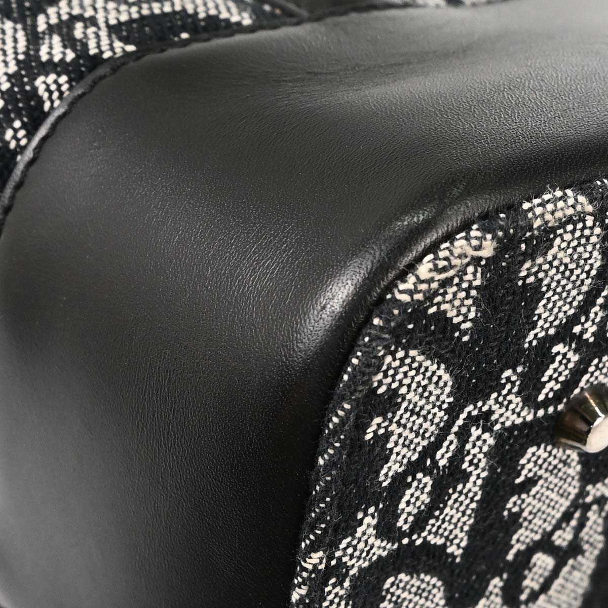 Christian Dior Black Trotter Duffle Handbag