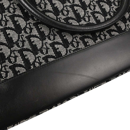 Christian Dior Black Trotter Duffle Handbag