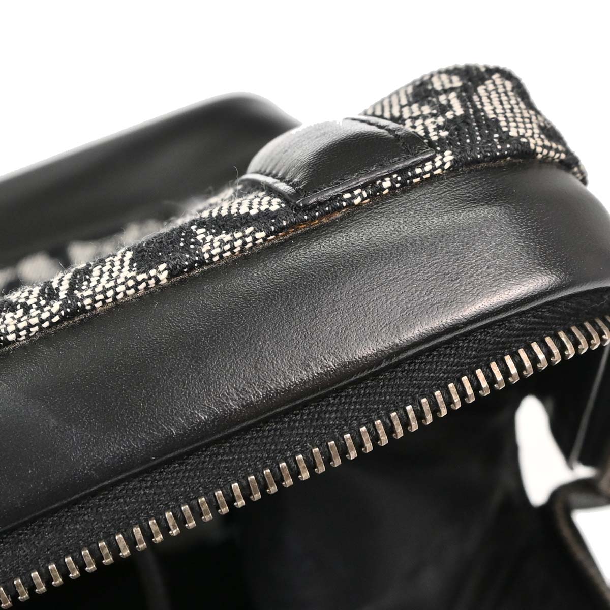Christian Dior Black Trotter Duffle Handbag