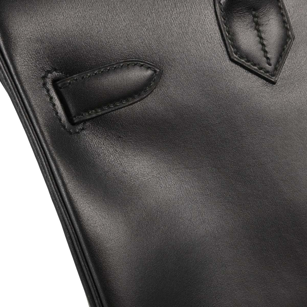 Hermes Black Box Calf HAC Haut a Courroies 32 Handbag
