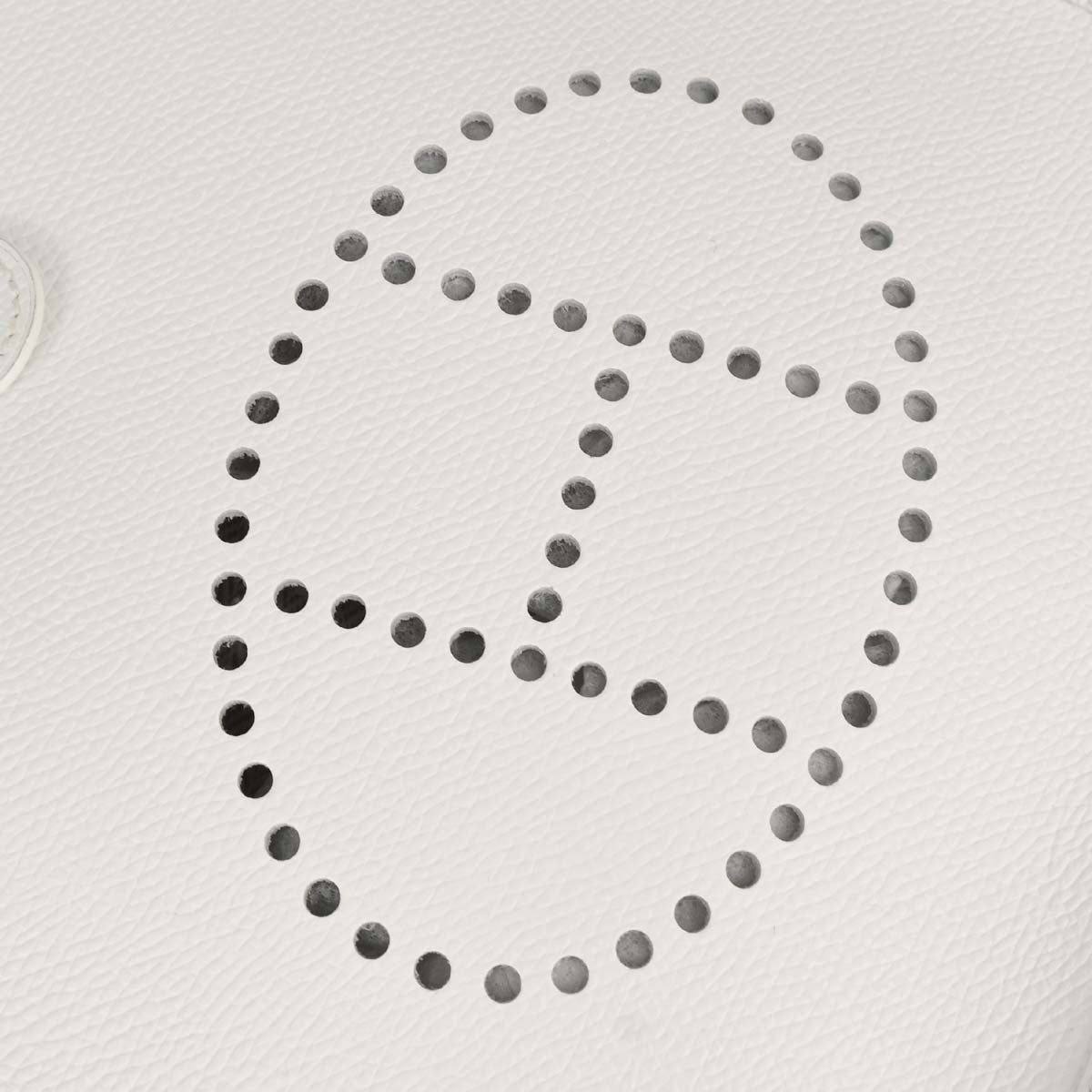 Hermes White Epsom Evelyne TPM Handbag