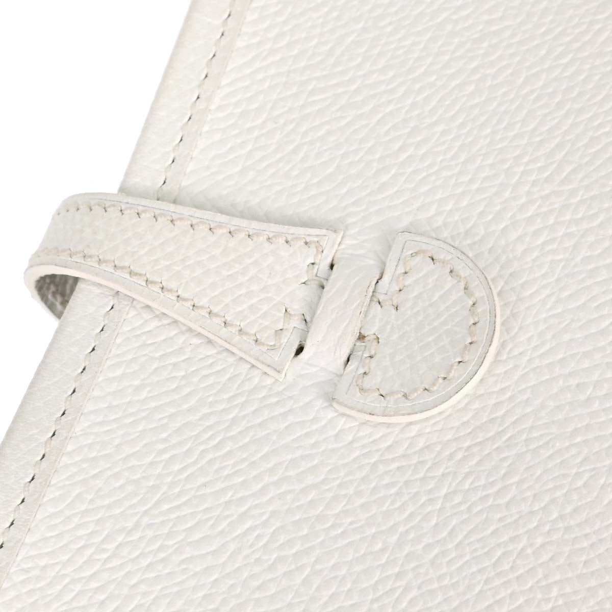 Hermes White Epsom Evelyne TPM Handbag